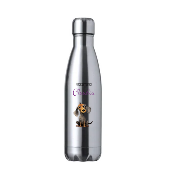 Thermosflasche Dackel