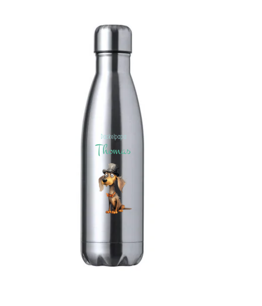 Thermosflasche Dackel