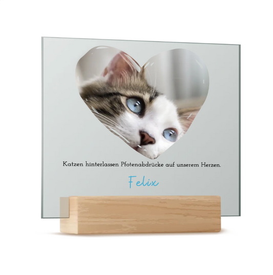 Acrylglas bedruckt mit Haustier Foto personalisiert